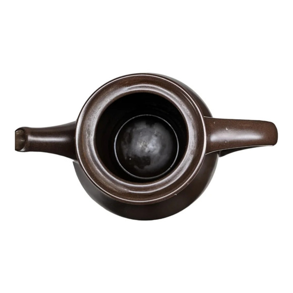 Noritake Folkstone Genuine Stoneware  Teapot 4 Cups Brown - Picture 5 of 9